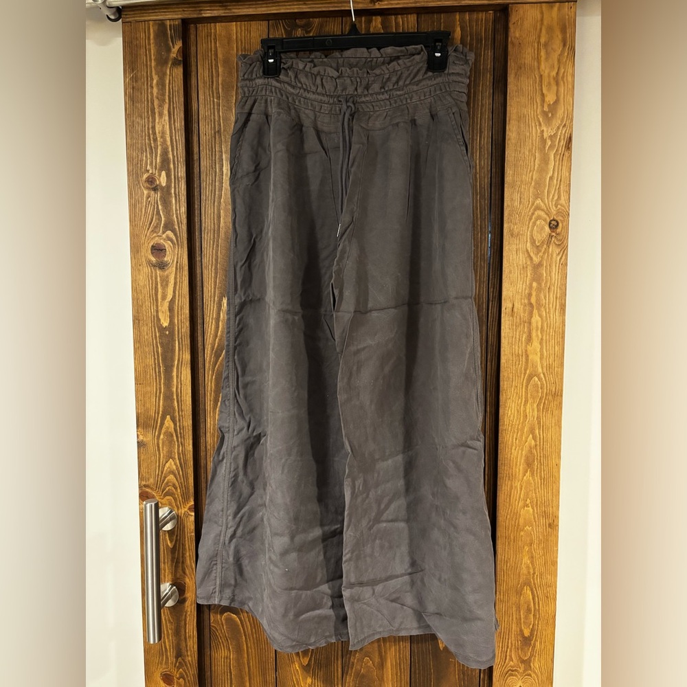 Free People Movement Mia Pant Charcoal Gray Small